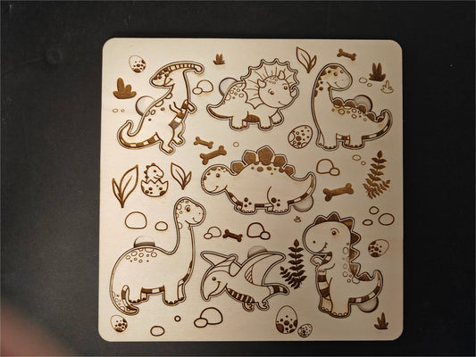 Small Kids Puzzle : Dino