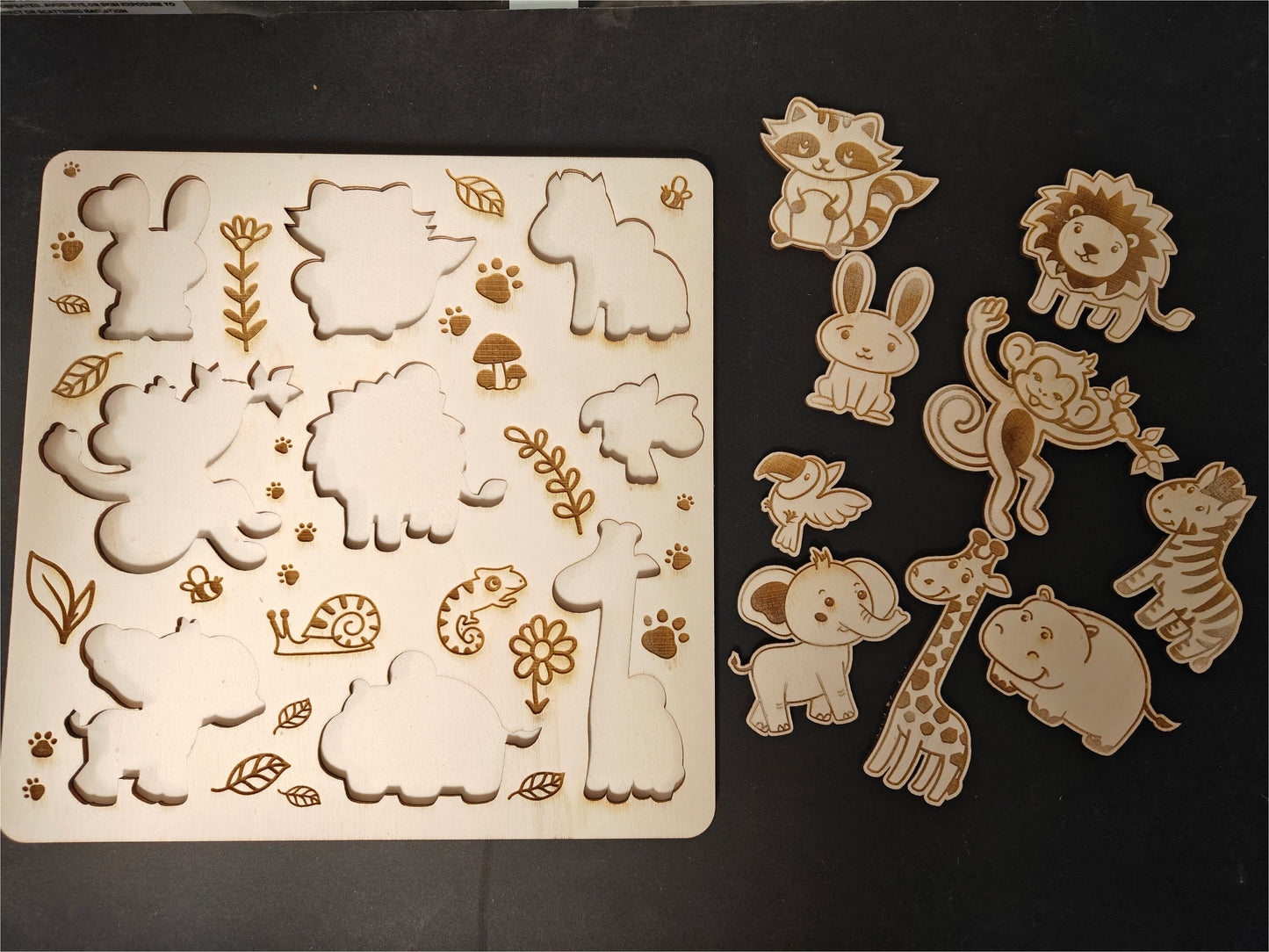 Small Kids Puzzle : Africa