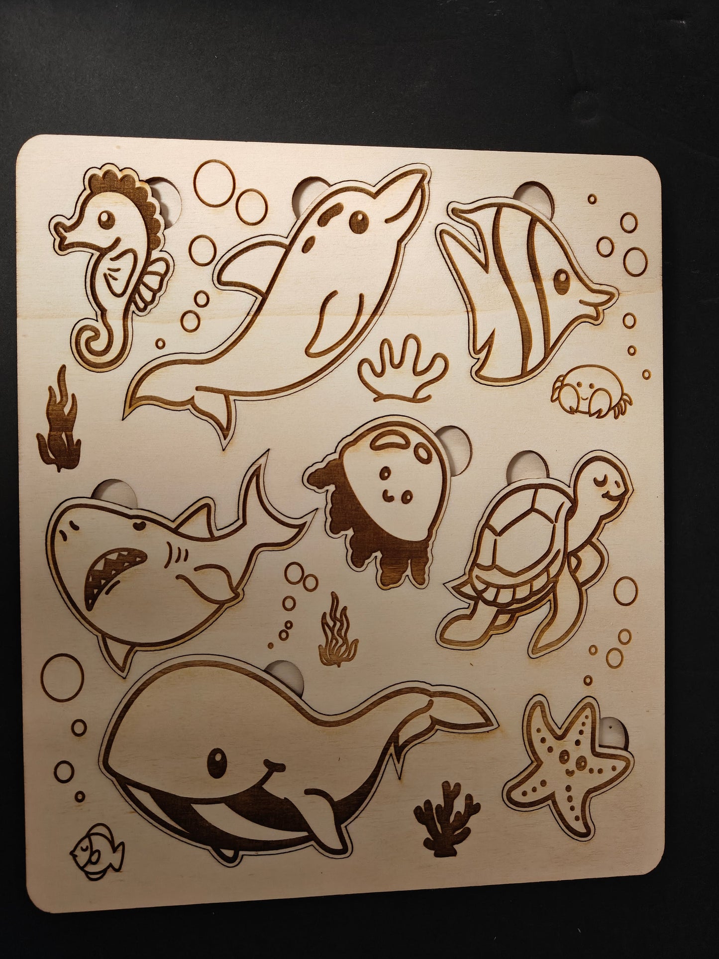 Small Kids Puzzle : Sea