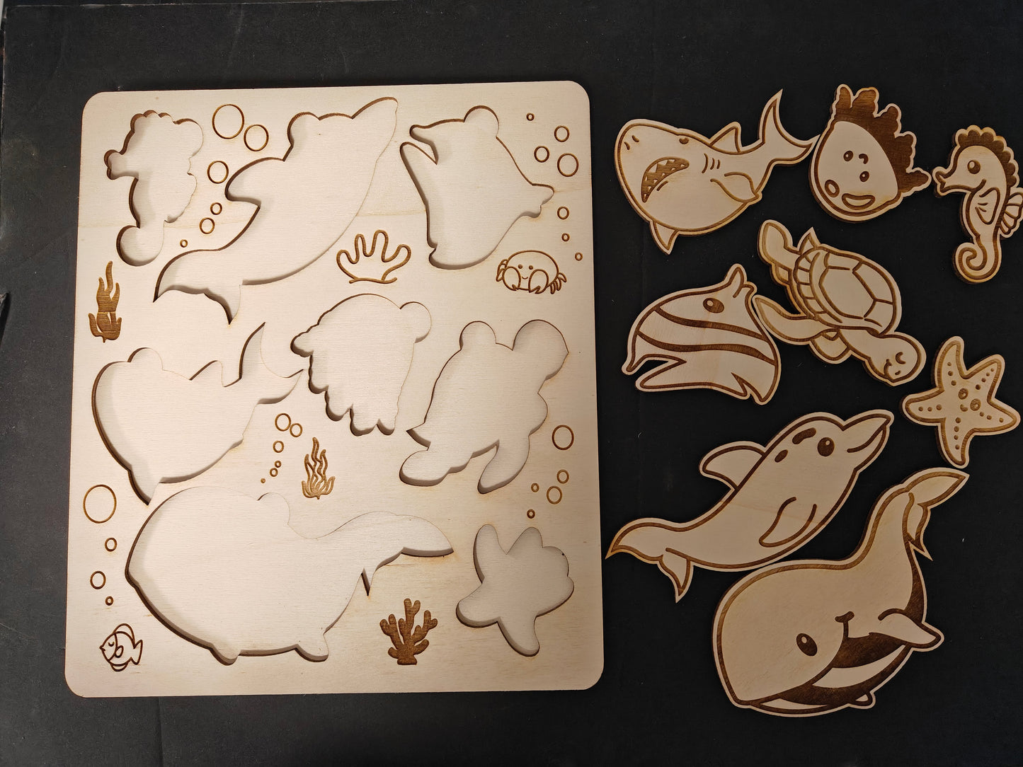 Small Kids Puzzle : Sea