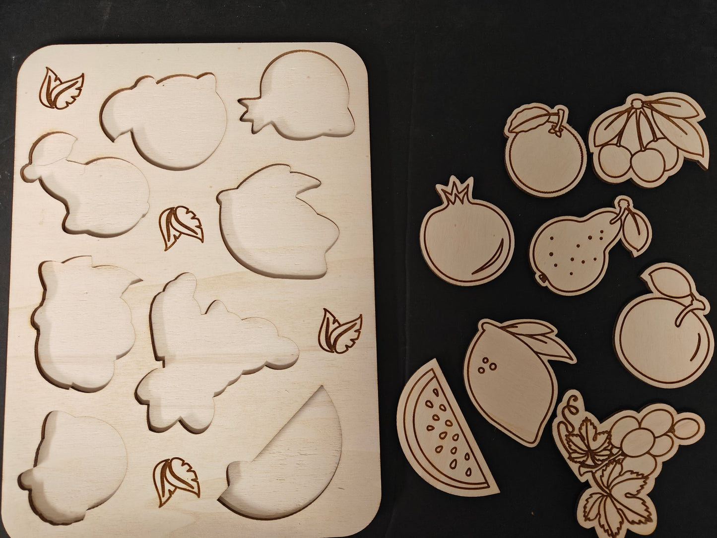 Small Kids Puzzle : Fruits